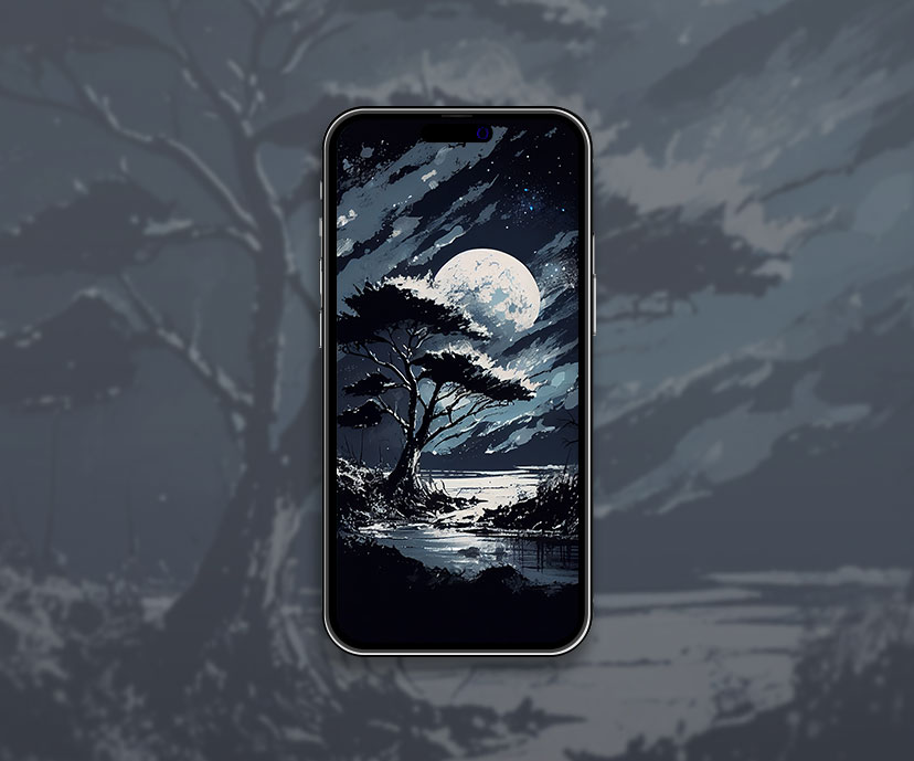 night moon dark wallpapers collection