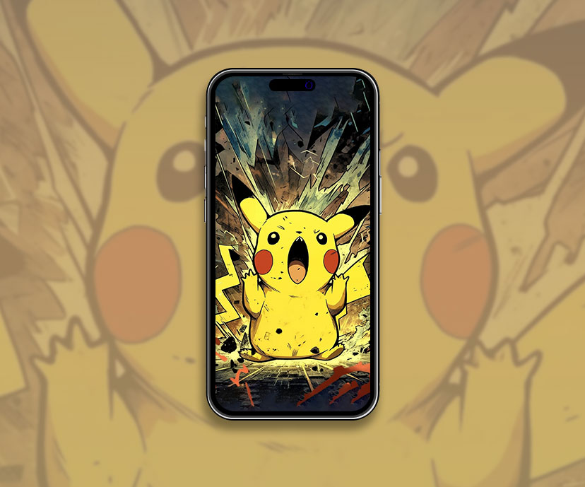 Pokemon en colère Pikachu Collection de fonds d’écran