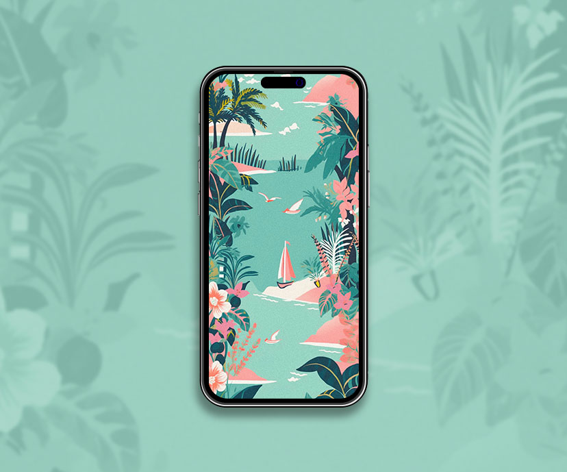 preppy sea aesthetic wallpapers collection