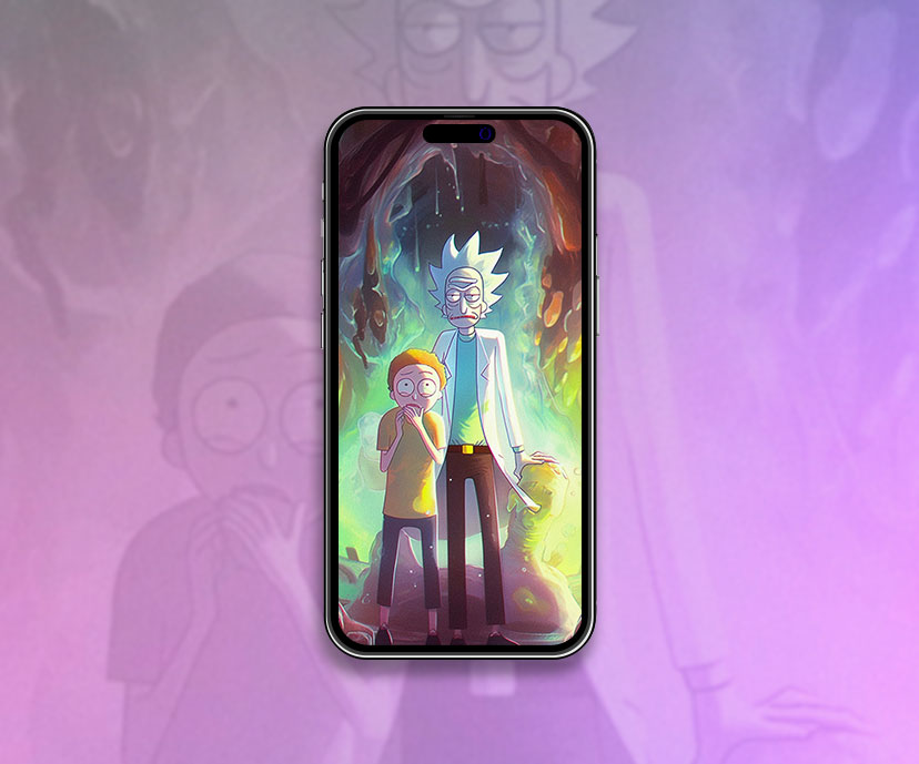 rick and morty slime in the cave wallpapers collection