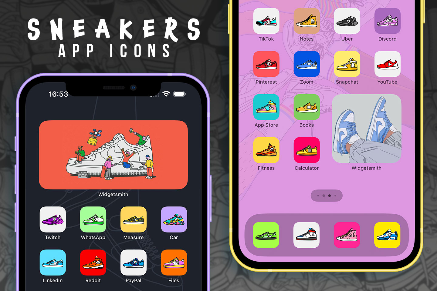 sneakers app icons pack