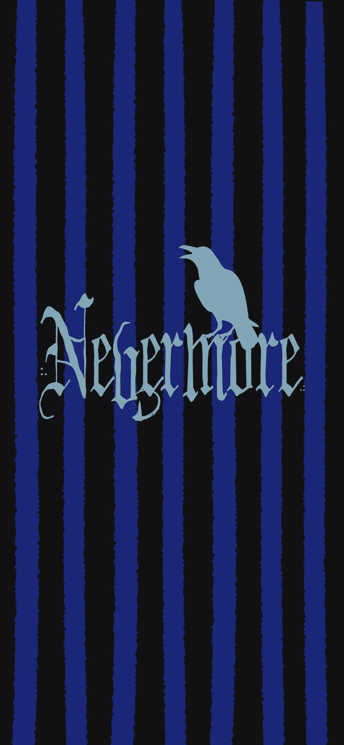 wensday nevermore blue academy form wallpaper