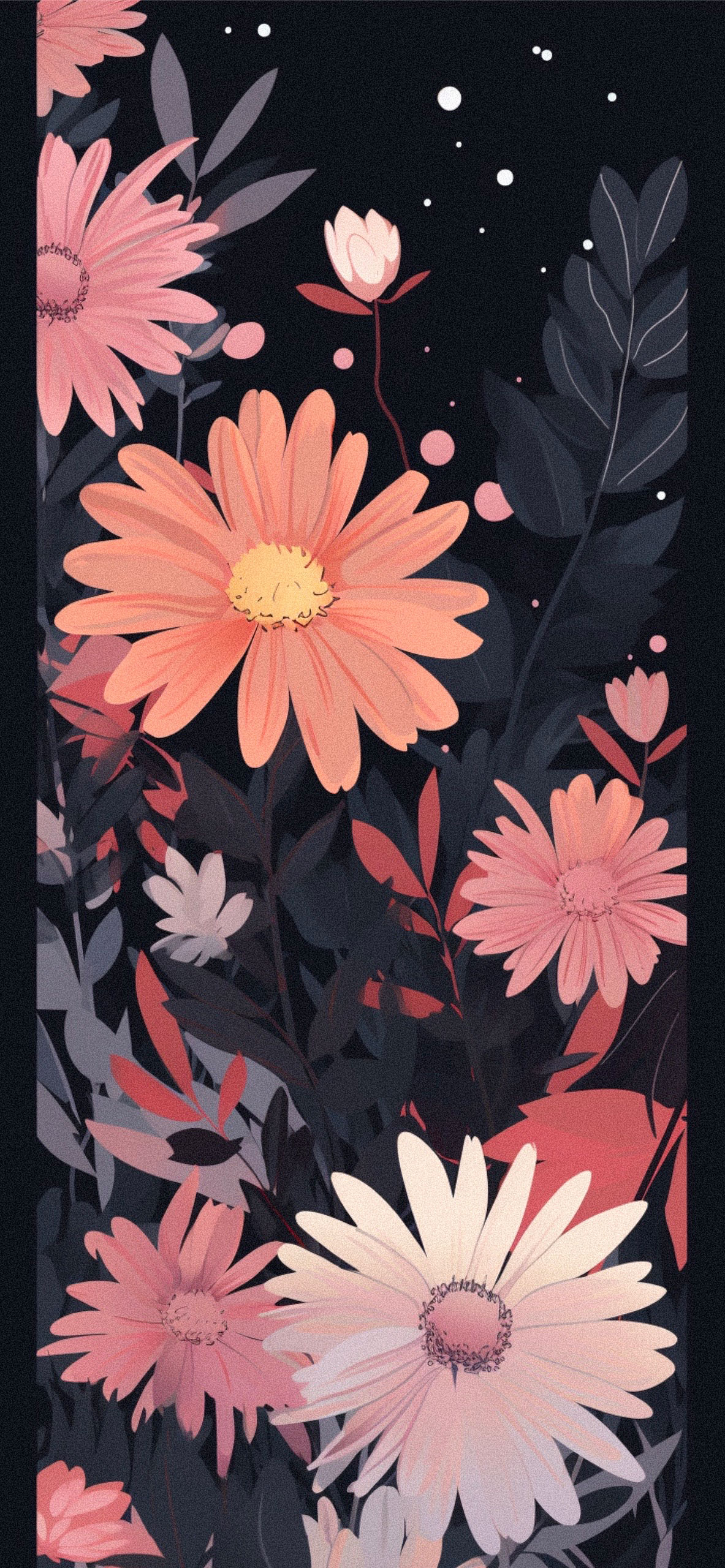 Download Dark Flowers Aesthetic Wallpaper | Wallpapers.com