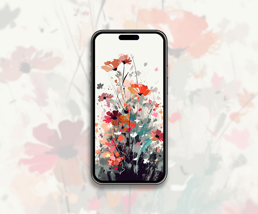 aesthetic flowers white wallpapers collection