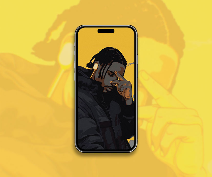 asap rocky yellow wallpapers collection