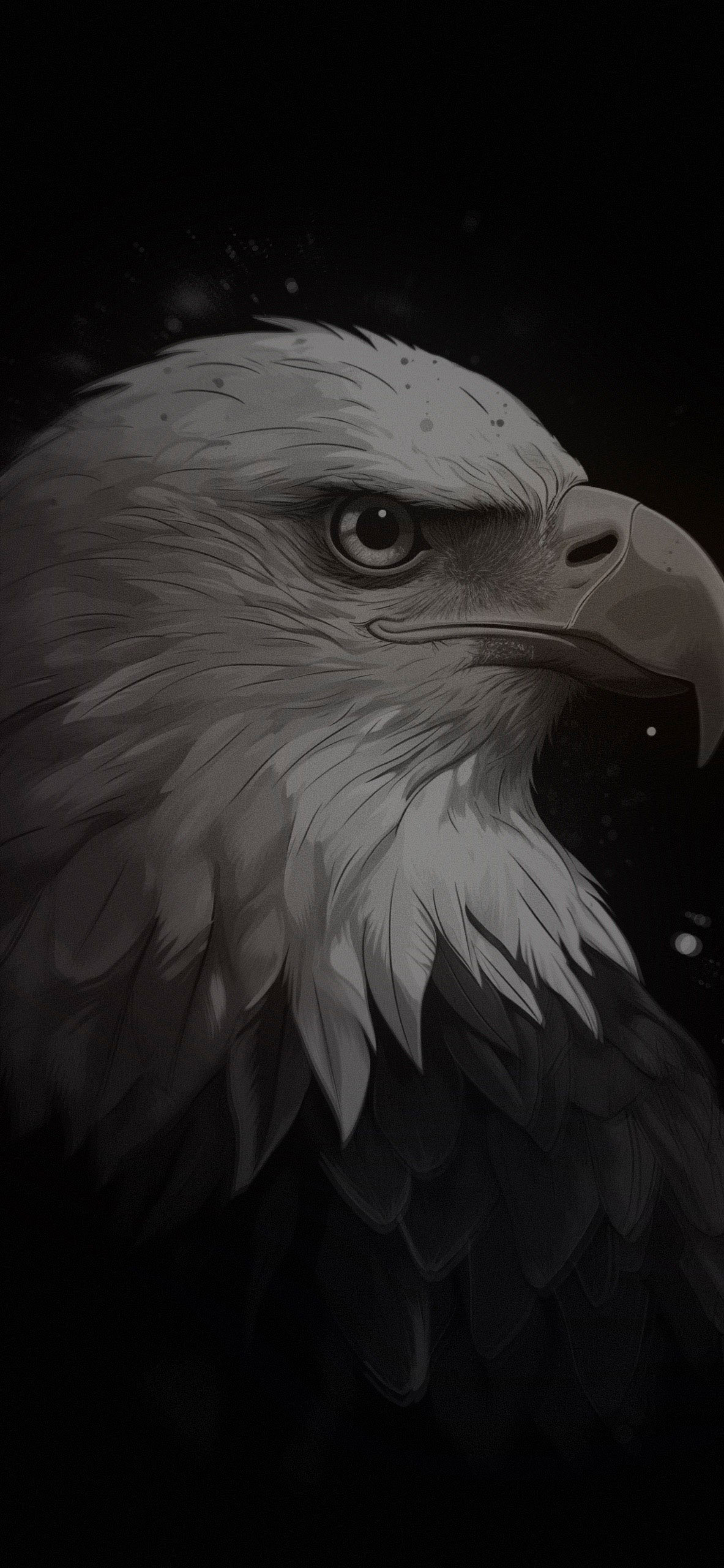 bald eagle aesthetic background