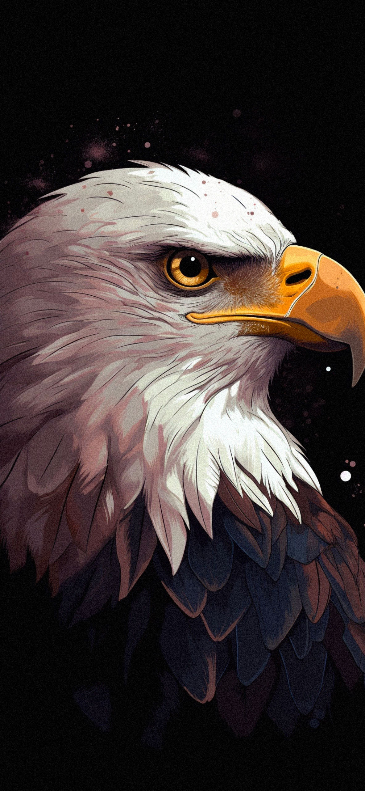 bald eagle aesthetic wallpaper