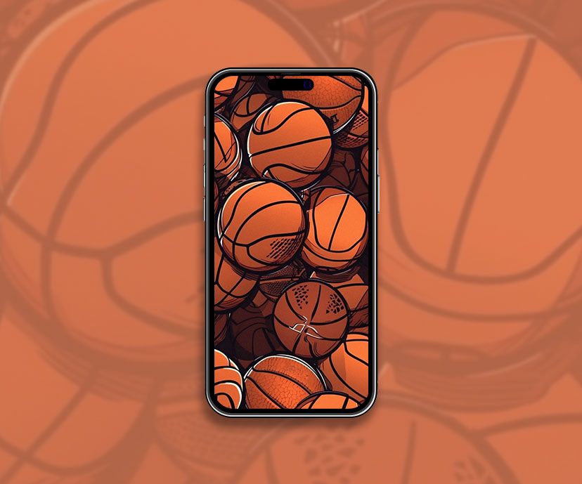 basketball pattern wallpapers collection