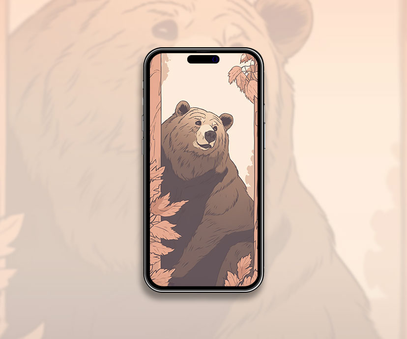 brown bear art wallpapers collection