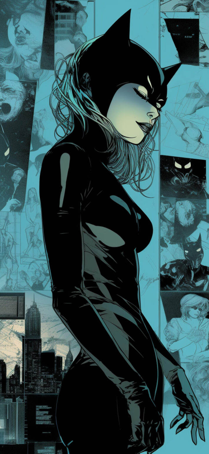 DC Catwoman Blue Wallpapers - Catwoman Wallpaper for iPhone