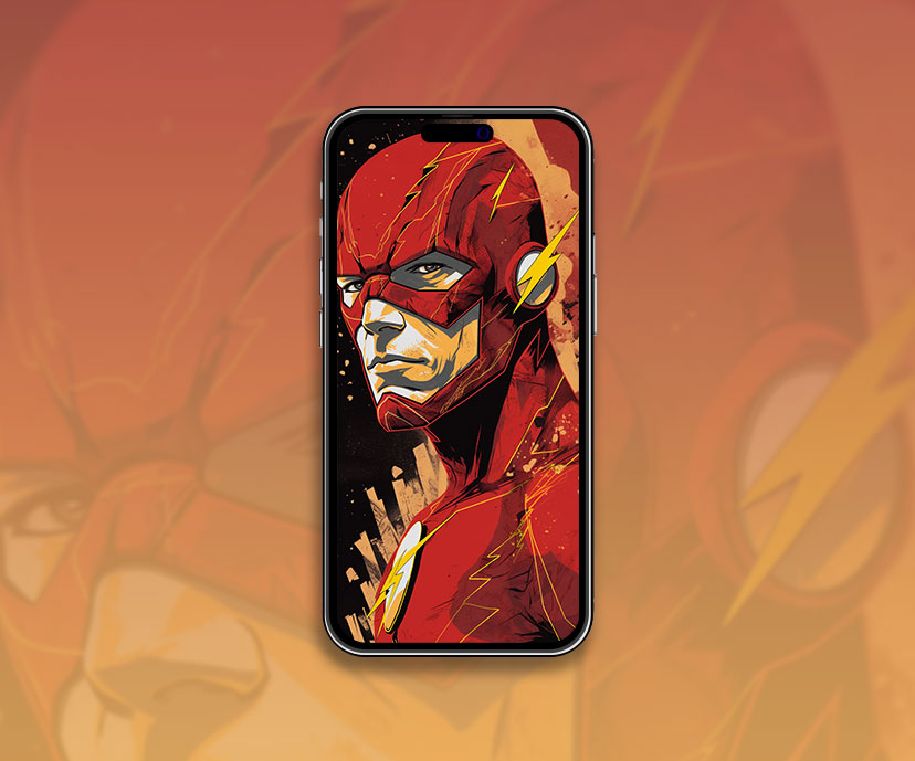 dc flash red wallpapers collection