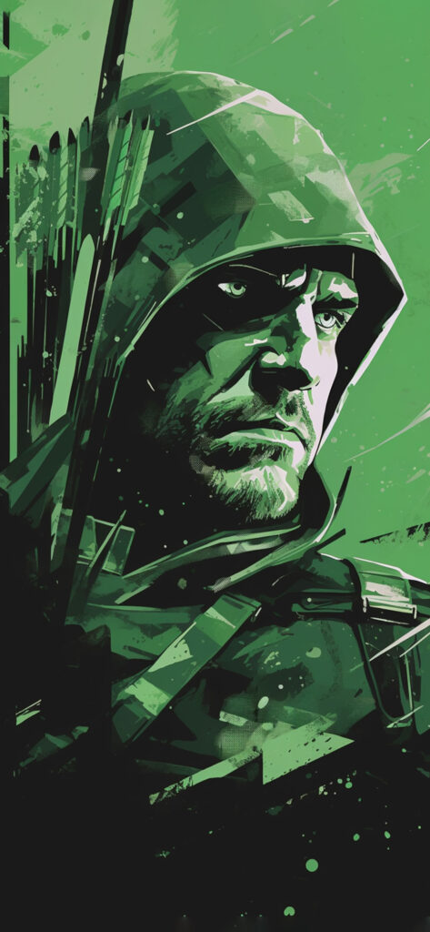 DC Green Arrow Art Wallpapers - Green Arrow Wallpapers iPhone