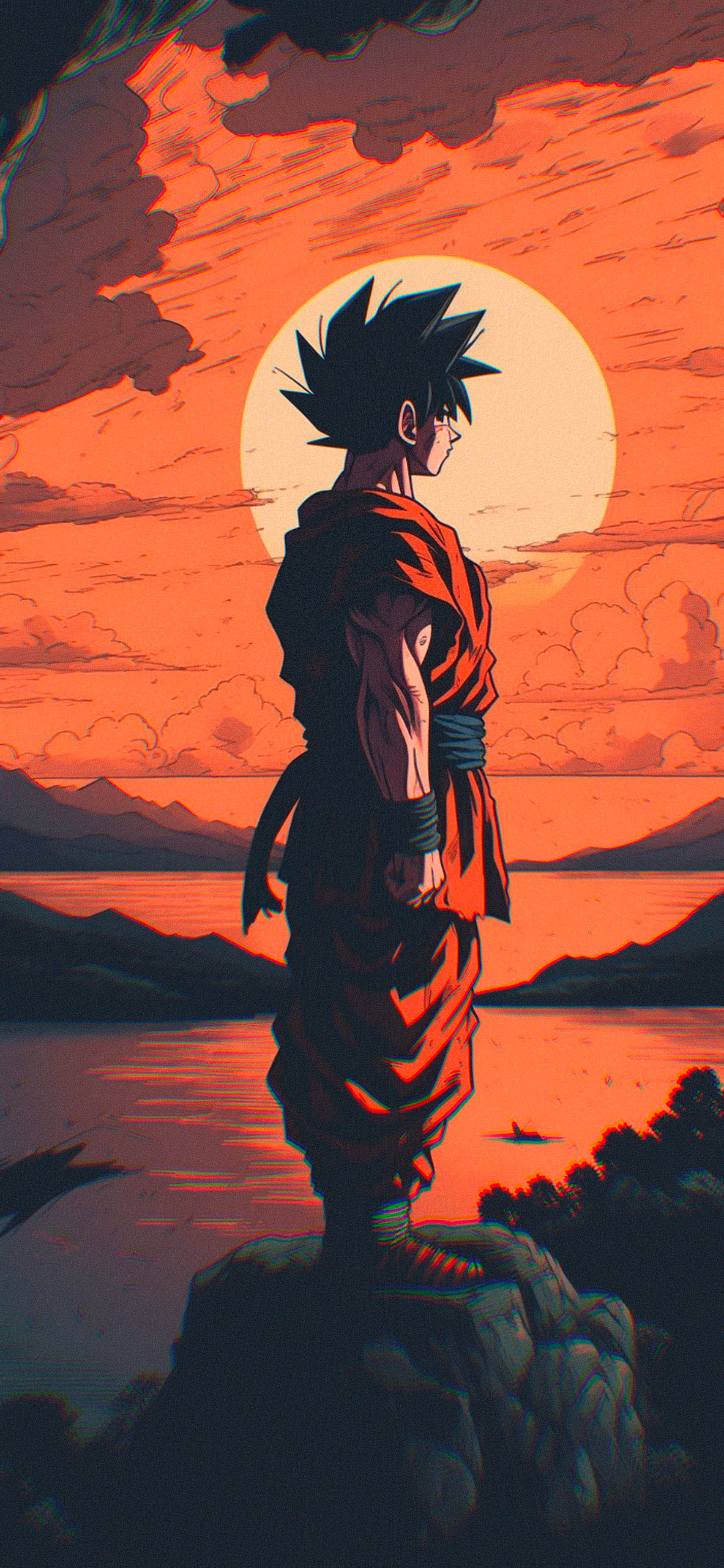 Dragon Ball Goku Sunset Epic Wallpapers - Cool Anime Wallpapers