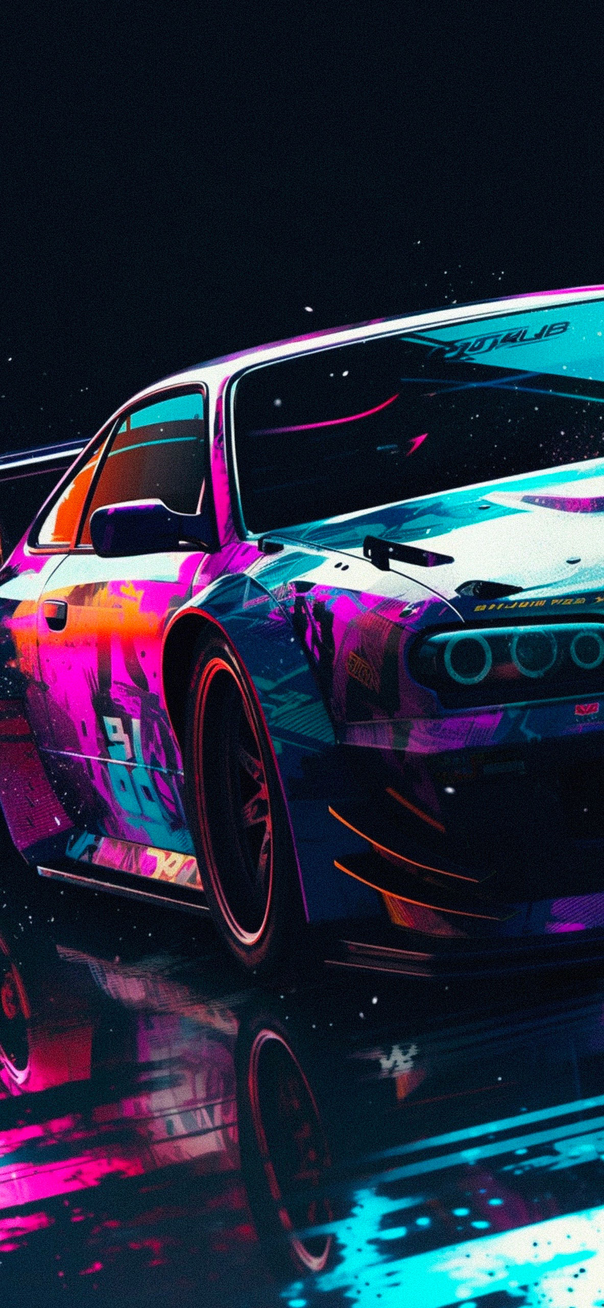 drift racing aesthetic wallpaper