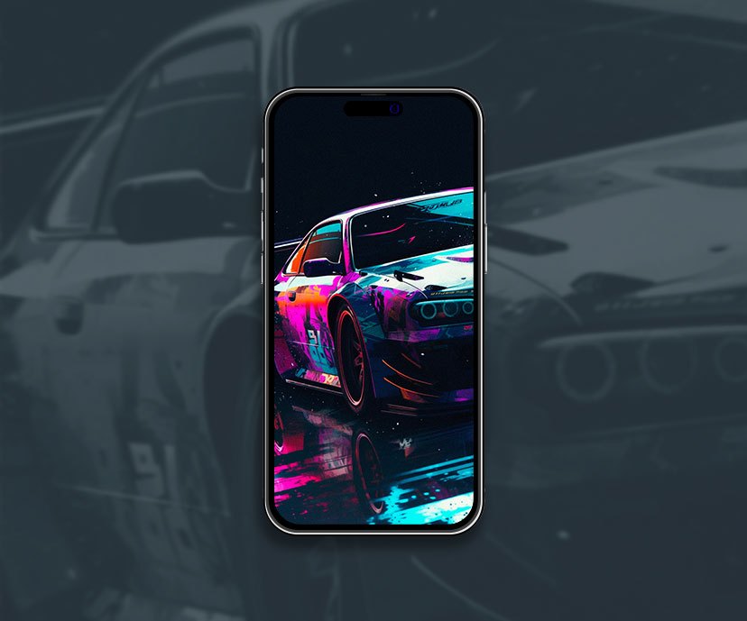 drift racing aesthetic wallpapers collection