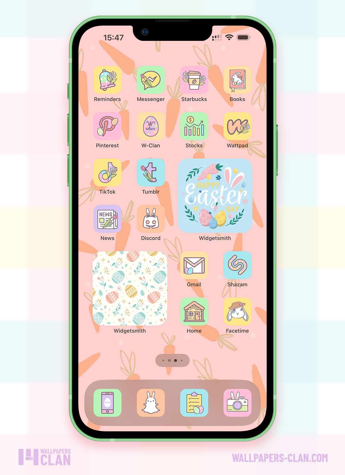 easter pastel app icons pack preview 3