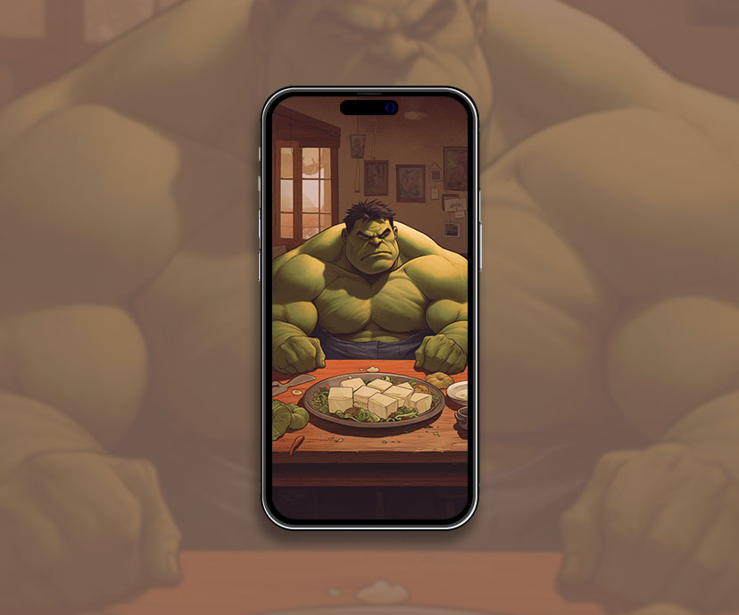 Fat Hulk Eat Tofu Fonds d’écran Collection