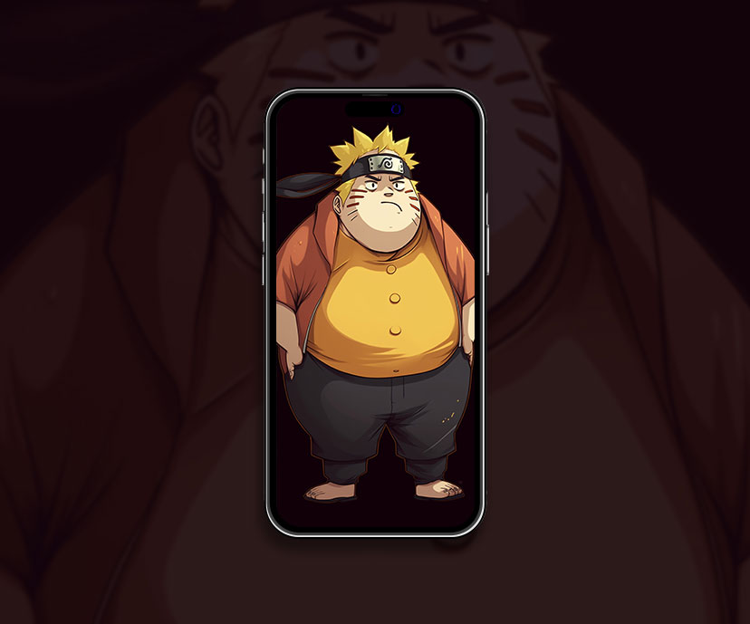 fat naruto black wallpapers collection
