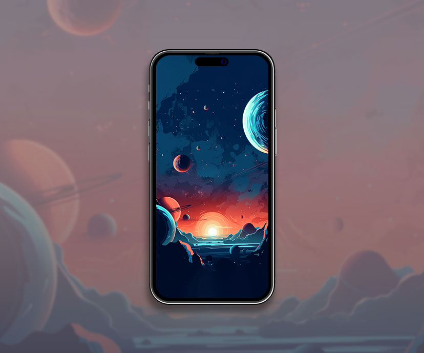galaxy planet star wallpapers collection