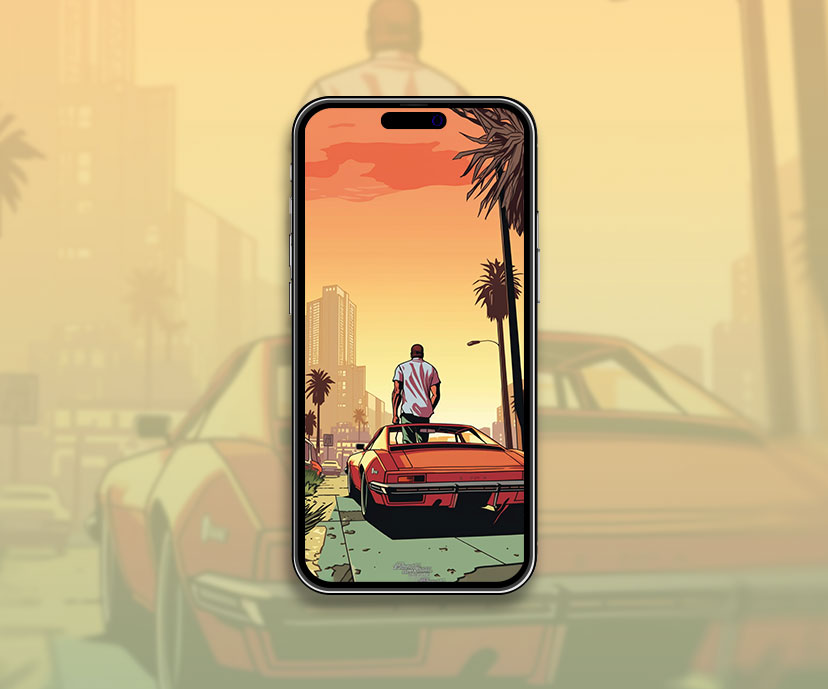 grand theft auto aesthetic wallpapers collection