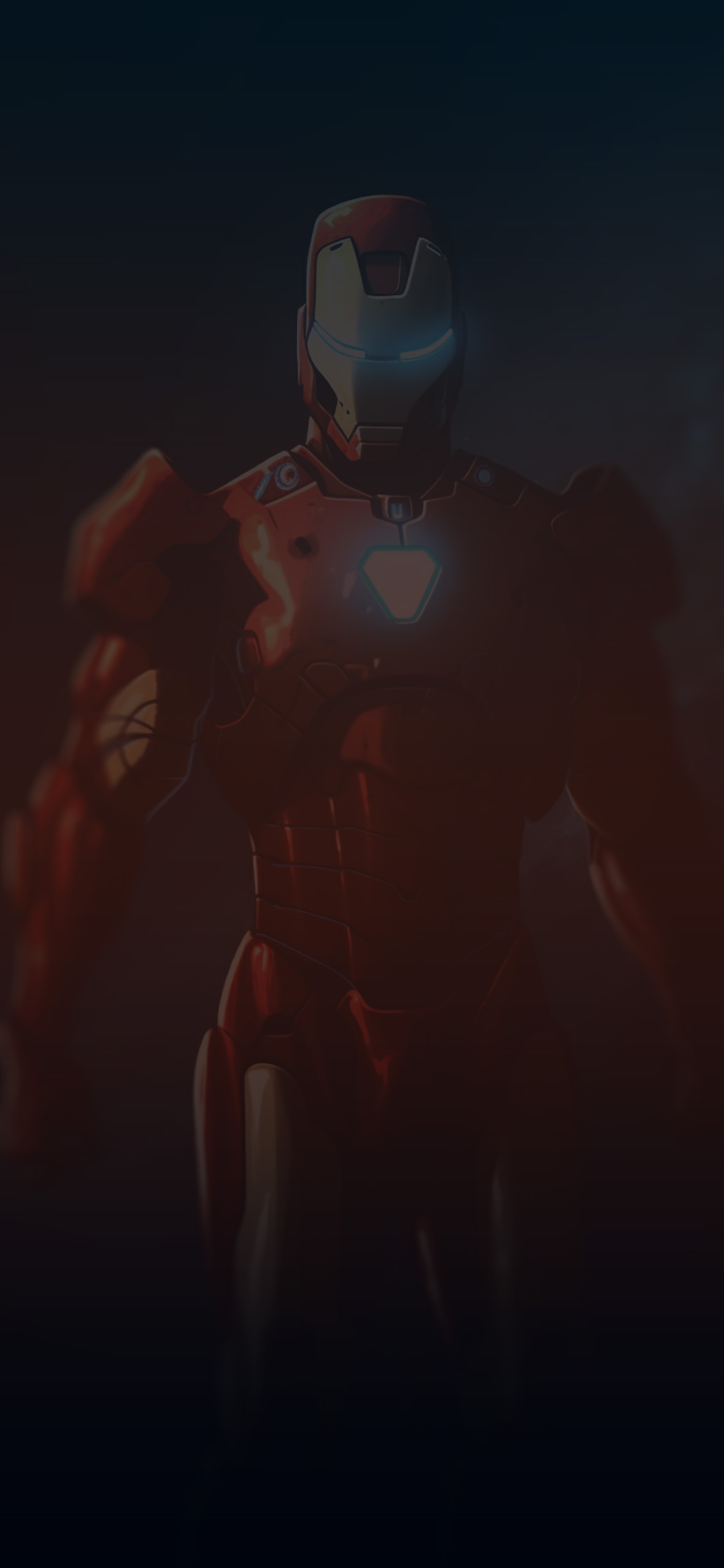 iron man dark background