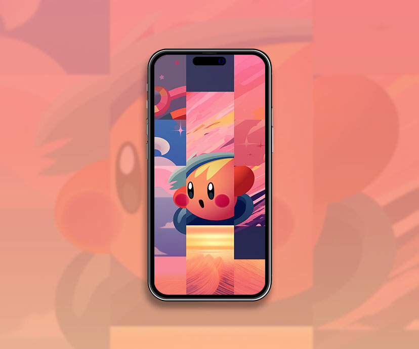 Collection de fonds d’écran abstraits Kirby