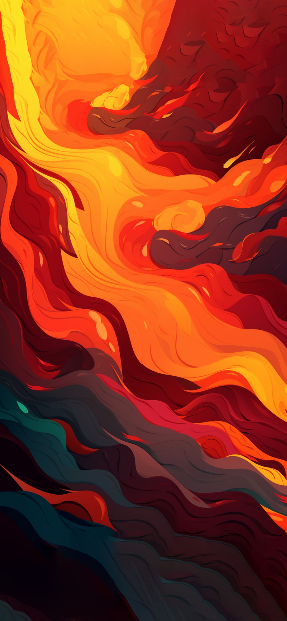 lava abstract wallpaper