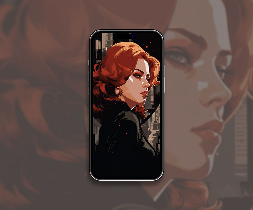 marvel black widow art wallpapers collection