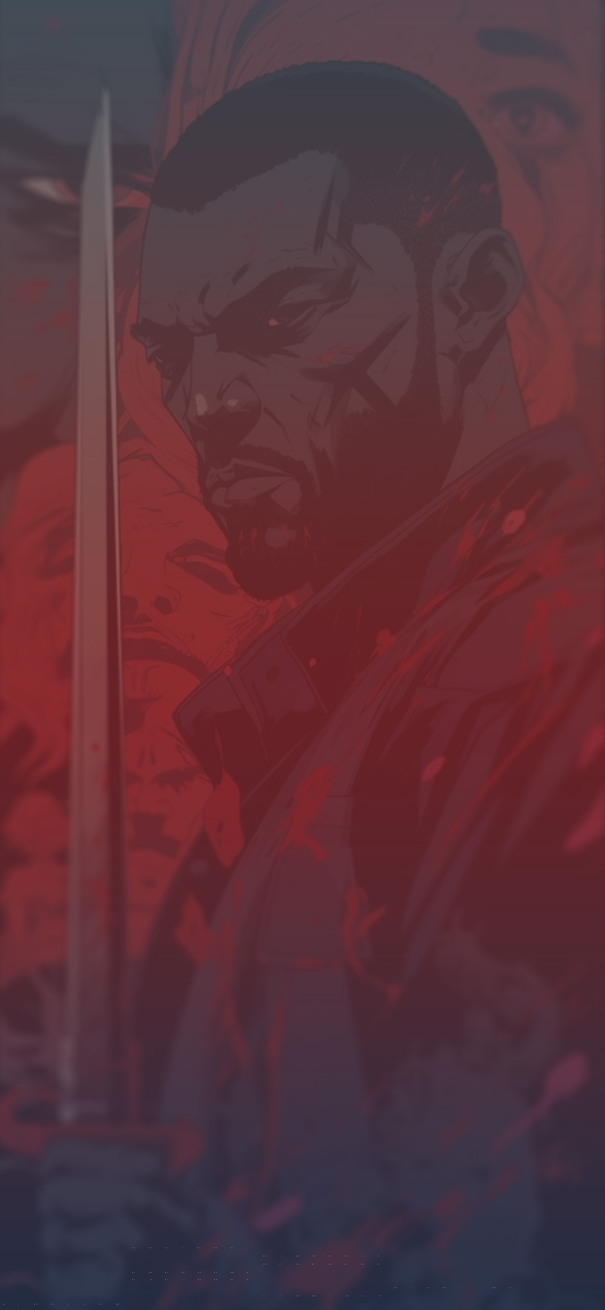 marvel blade red background