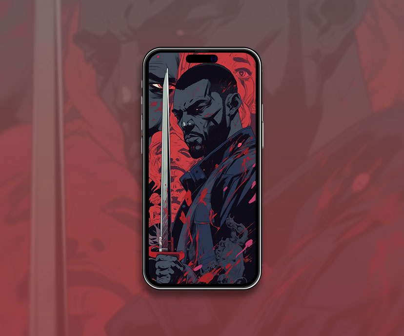 marvel blade red wallpapers collection