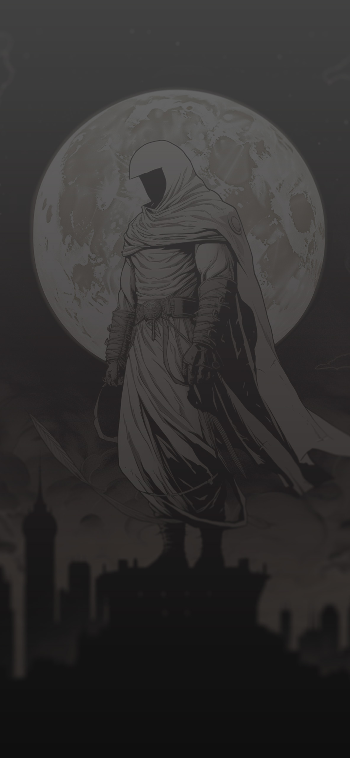 marvel moon knight art background