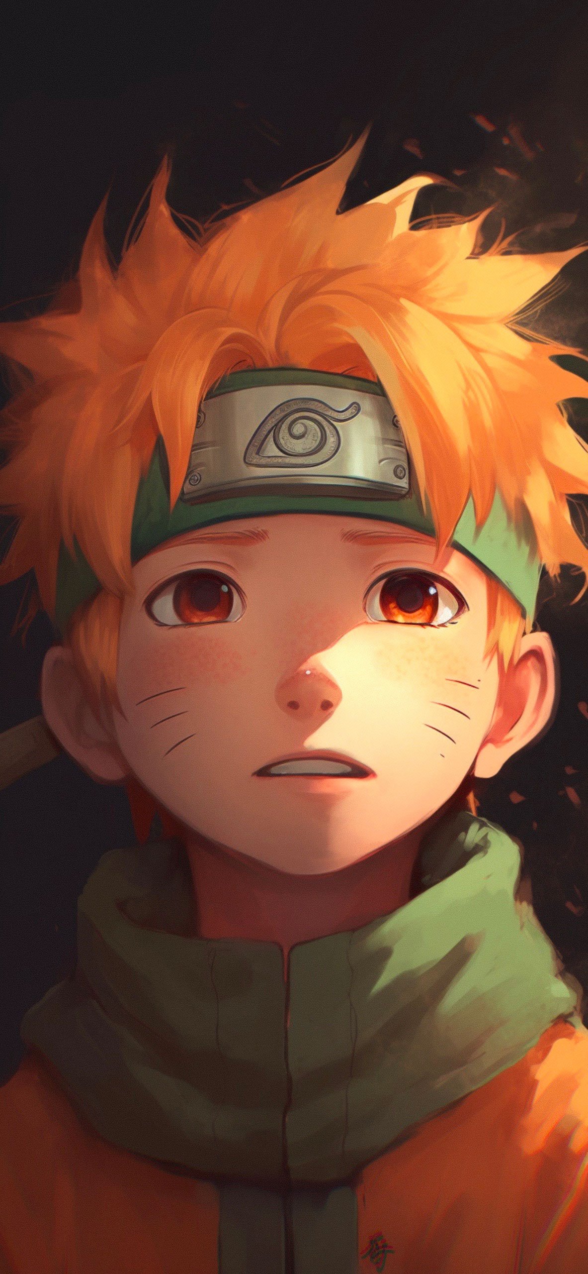 here is you cute arts with Naruto)