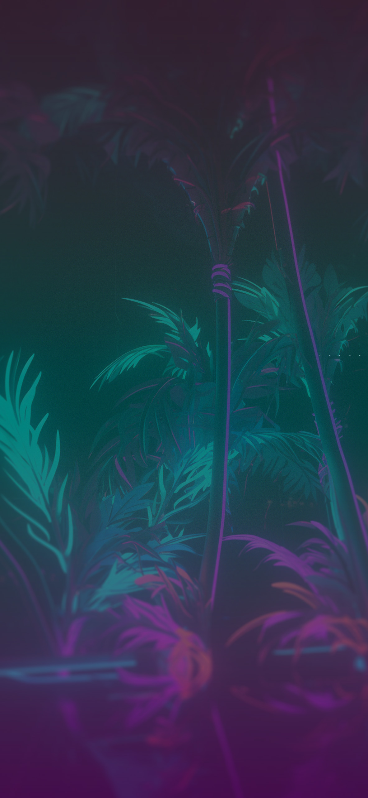 Download Glowing Neon Forest Wallpaper  Wallpaperscom