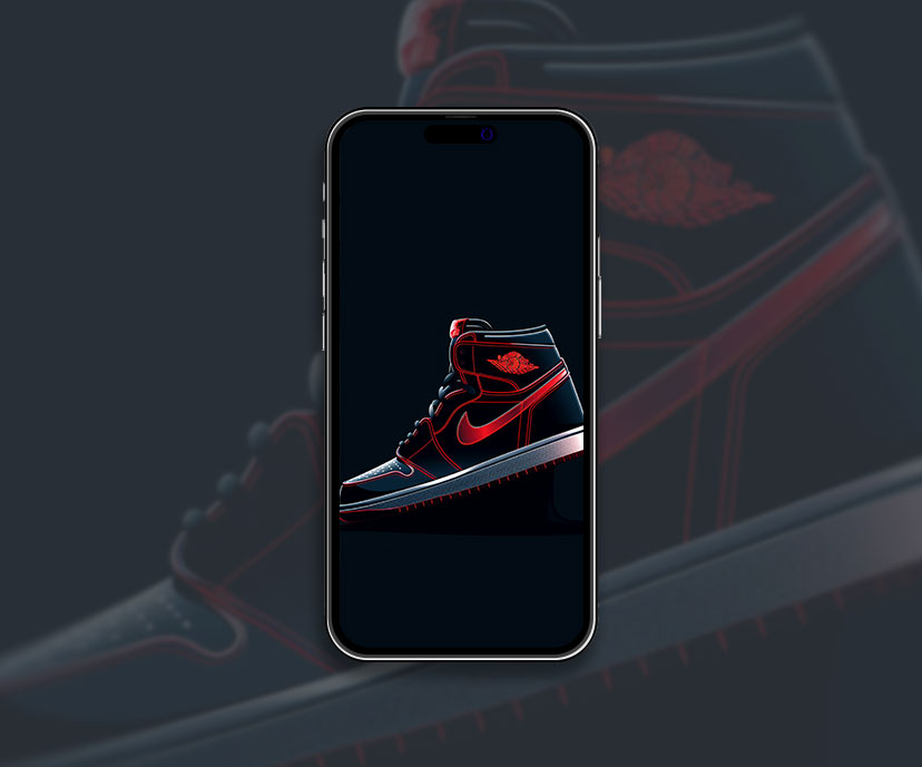 Nike Air Jordan I Collection de fonds d’écran foncés