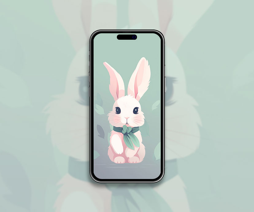 pink rabbit aesthetic wallpapers collection
