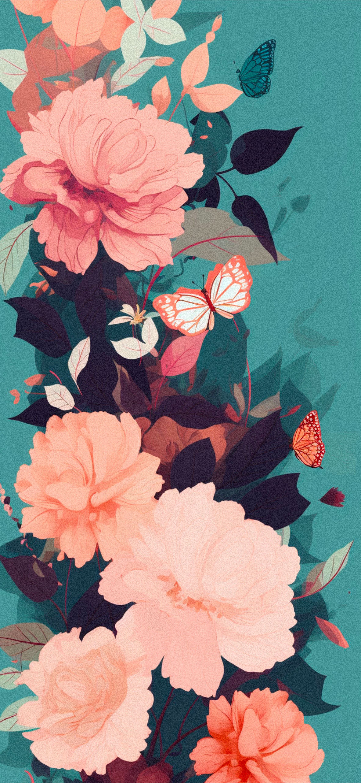 Preppy Flowers and Butterflies Wallpapers - Preppy Wallpaper HD