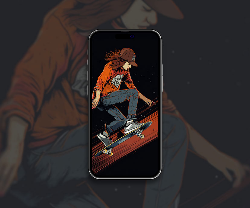 skateboarder black wallpapers collection