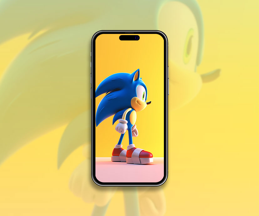 Sonic le hérisson jaune fonds d’écran collection
