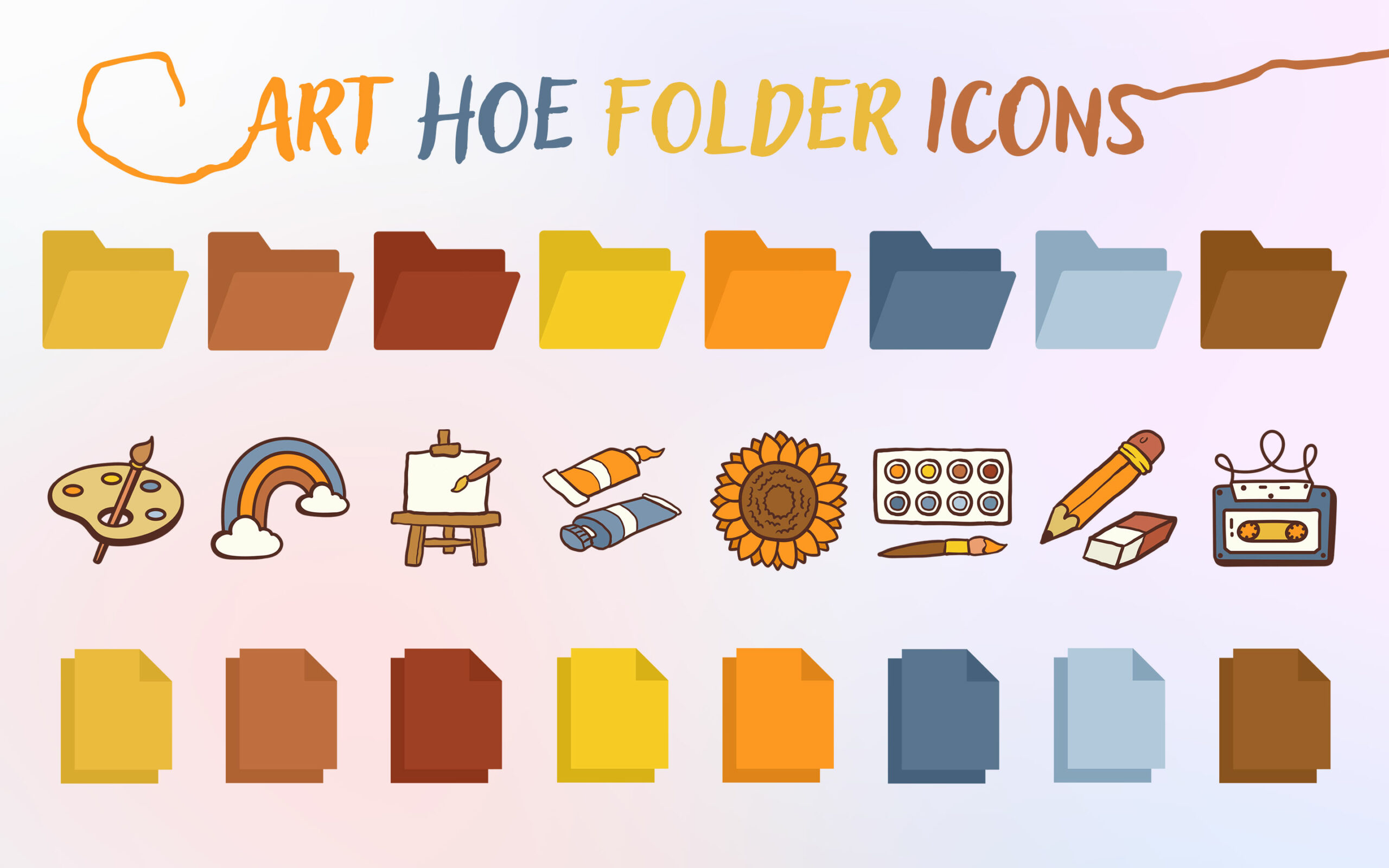 Art Hoe Folder Icons Free Windows & Mac Folder Icons