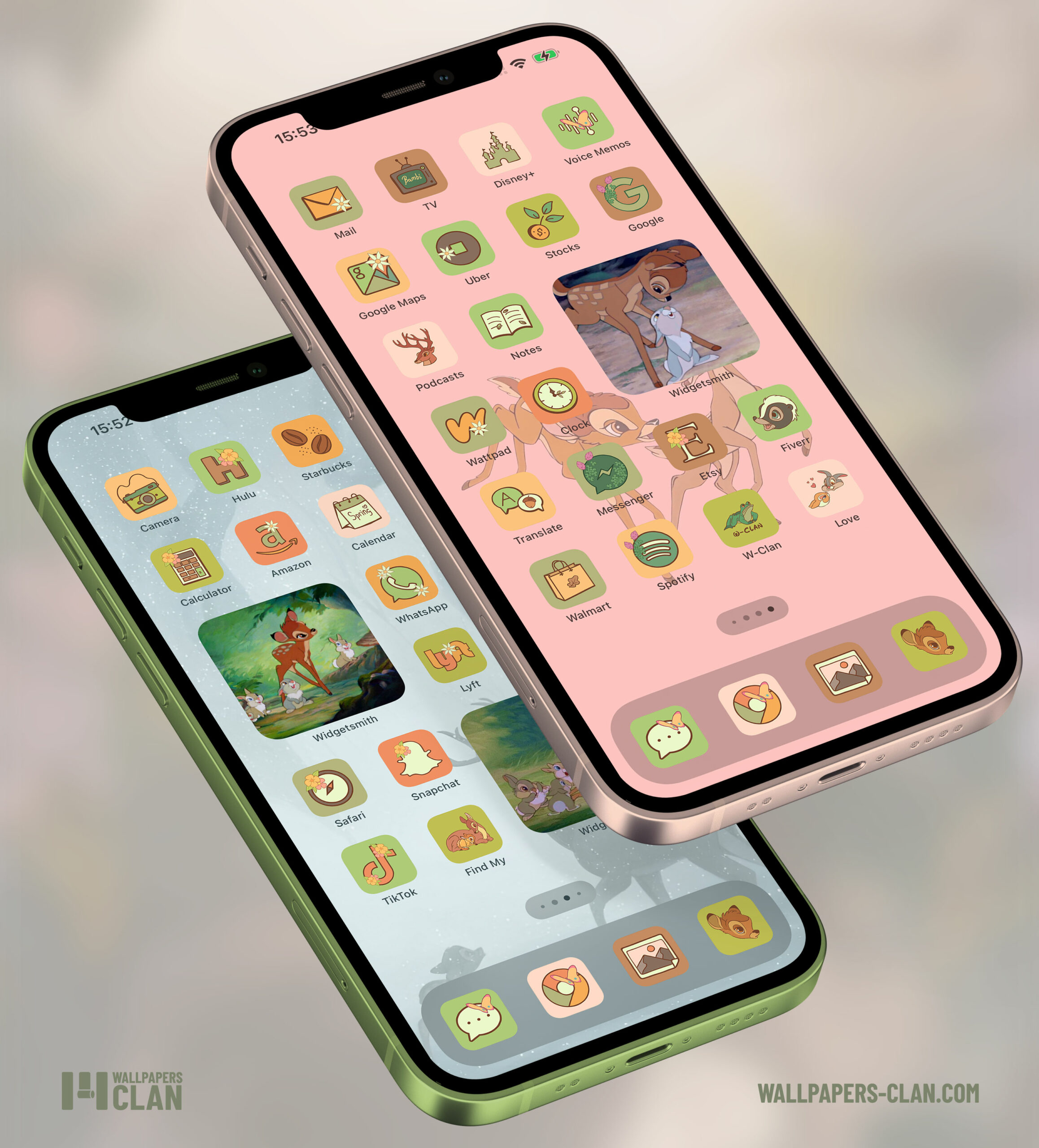 bambi app icons pack preview 1