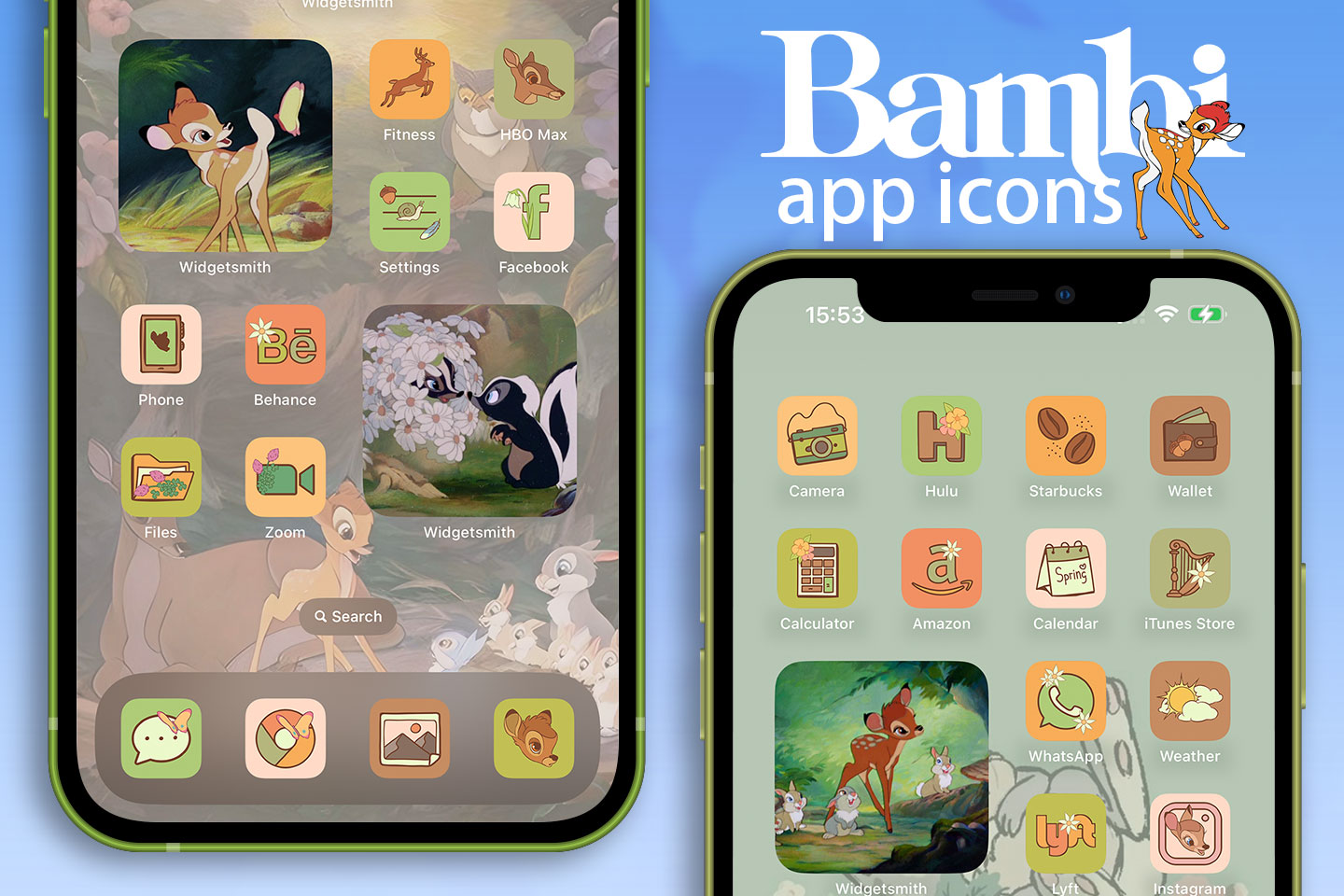 bambi app icônes d'application pack