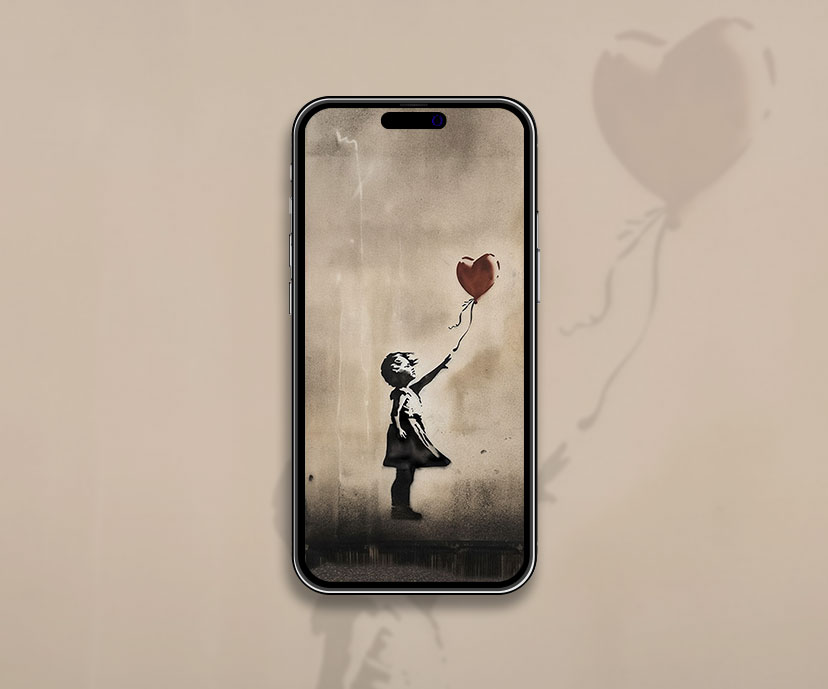 Colección de fondos de pantalla de Banksy Balloon Girl