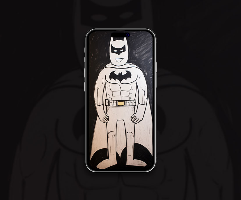 Batman enfants dessin fonds d’écran collection