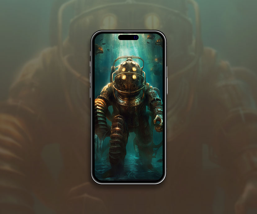 bioshock big daddy art wallpapers collection