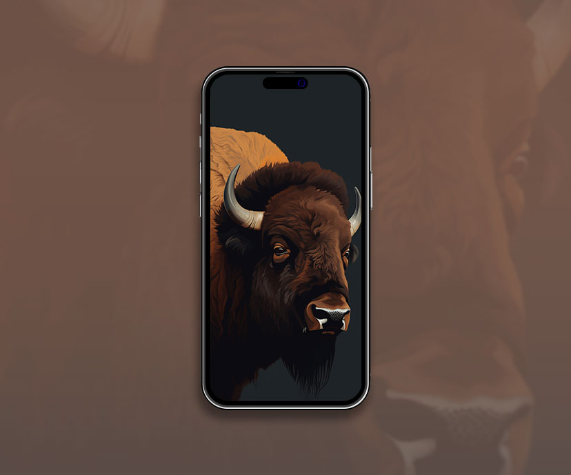 bison black wallpapers collection