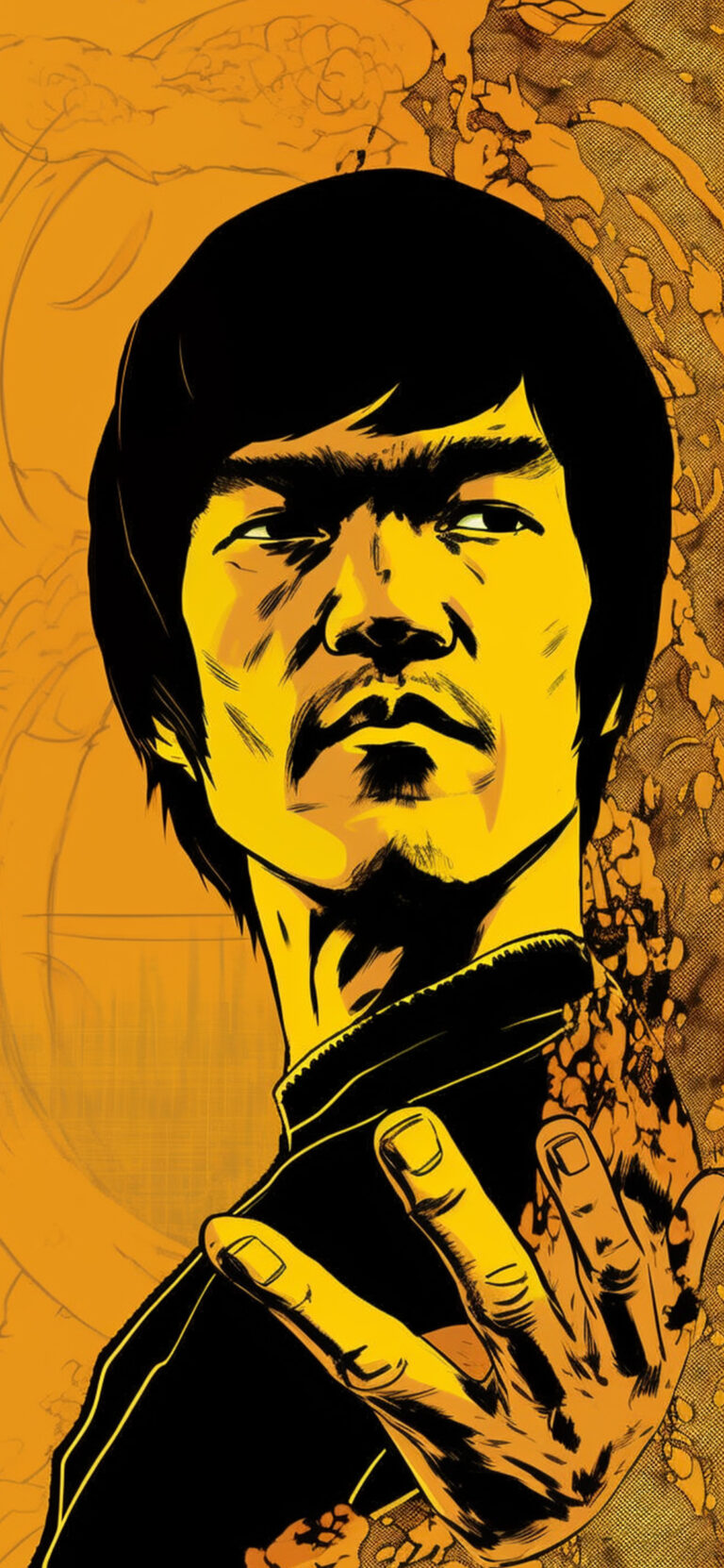 Bruce Lee Orange Wallpapers - Bruce Lee Wallpapers for iPhone
