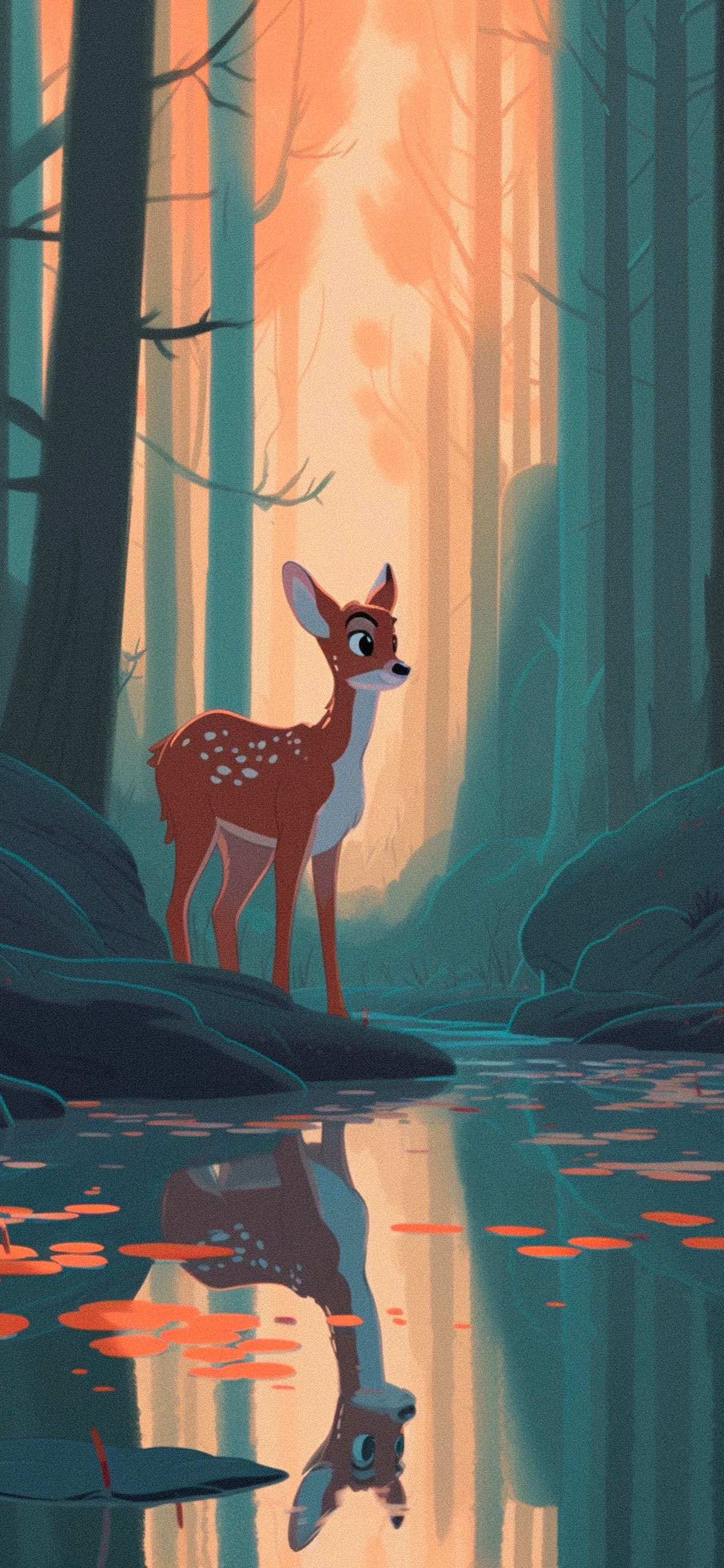Cute Bambi Disney Aesthetic Wallpaper Aesthetic Cute Bambi Wal