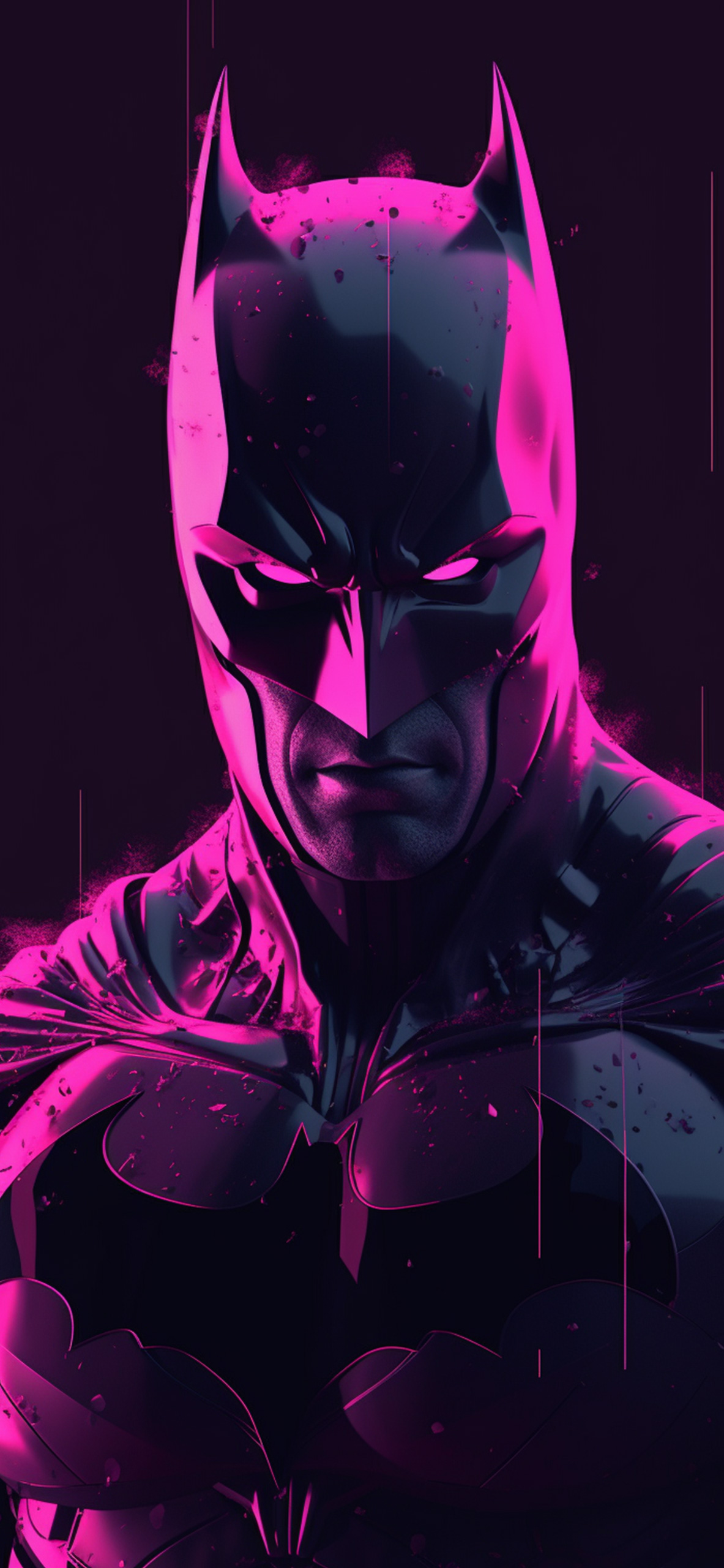 DC Batman Black & Pink Wallpaper Batman Aesthetic Wallpaper fo