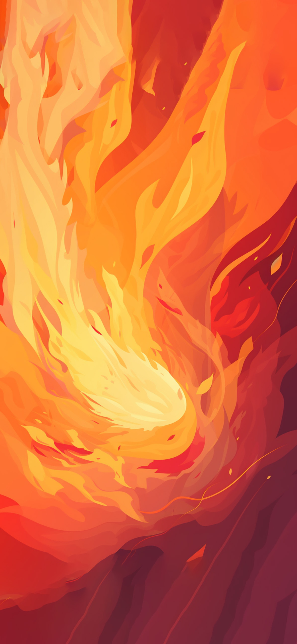 Fire Aesthetic Wallpaper Flame Wallpaper for iPhone