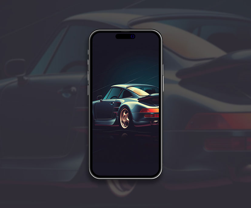 Porsche 930 Dark Wallpaper Porsche Wallpaper for iPhone